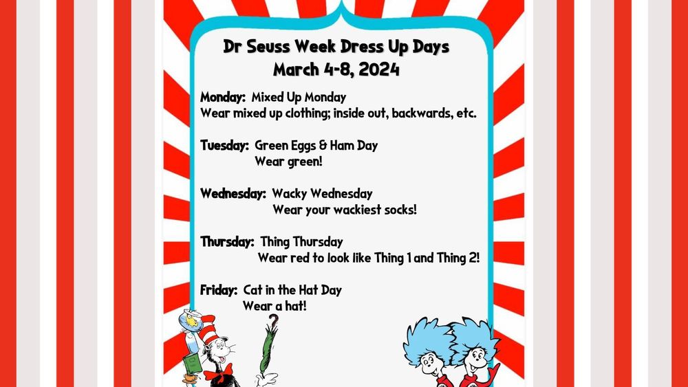 Dr. Seuss Dress-Up Days