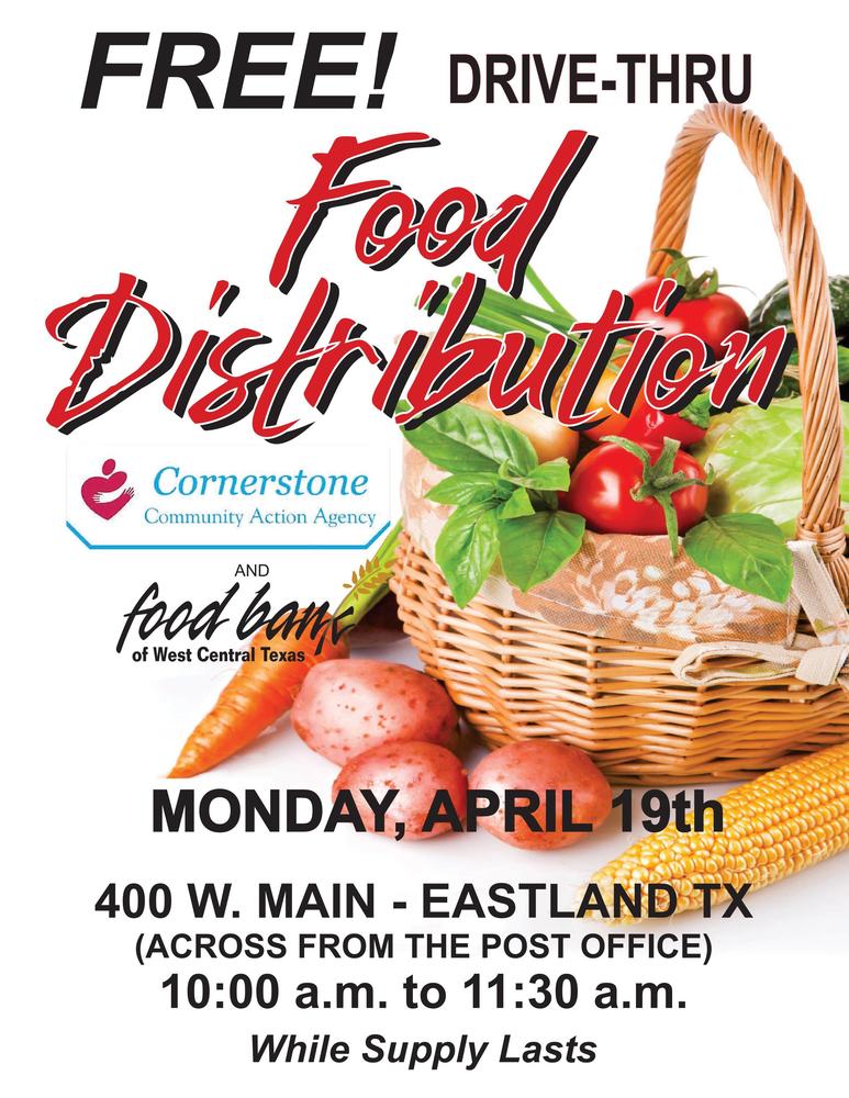 Food Distribution in Eastland | Eastland Independent School District