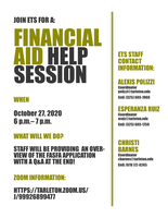Financial Aid Help Session